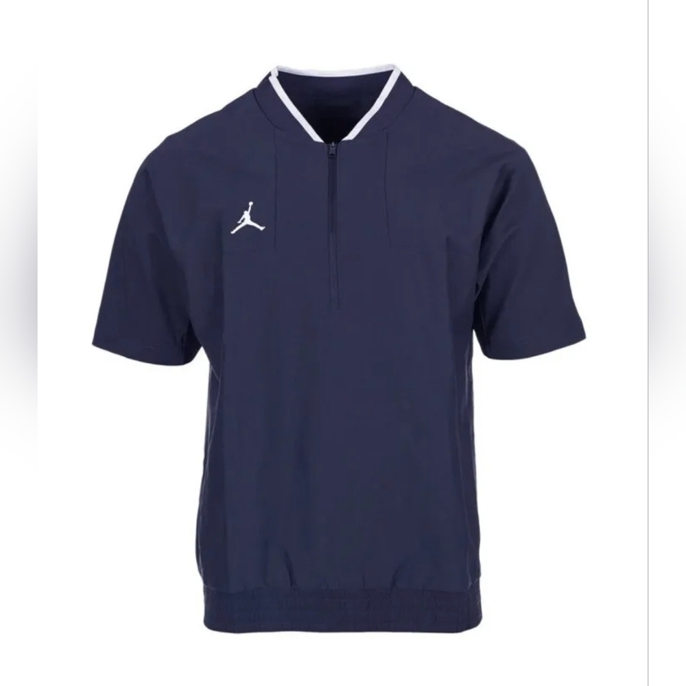 Nike Jordan Team Coaches Jacket 3/4 Zip Jumpman Navy size S